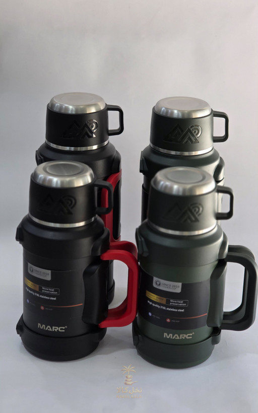 فلاسک ۲ لیتری مارک – فوقمقاوم، ضدضربه، مناسب طبیعتگردی و کوهنوردی با نگهداری دمای طولانیمدت